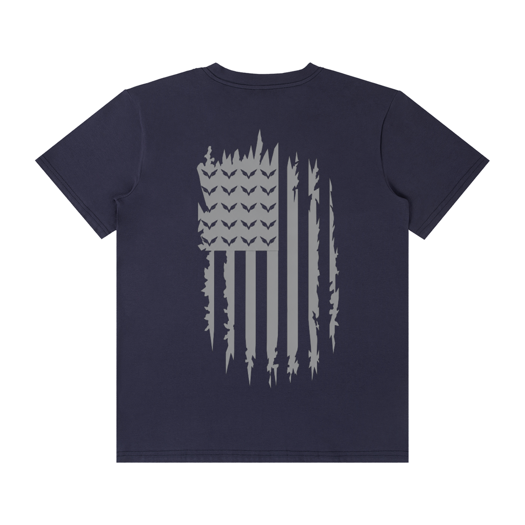 Vision Classic flag crew tee