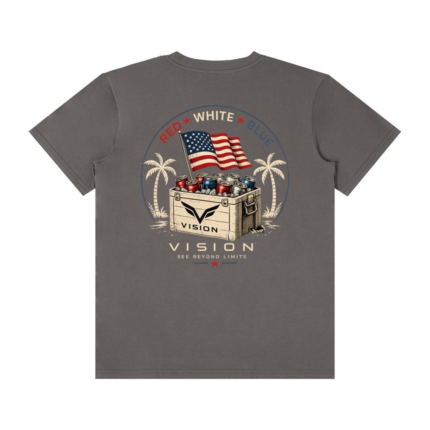Unisex Classic Crew Neck Cotton T-Shirt
