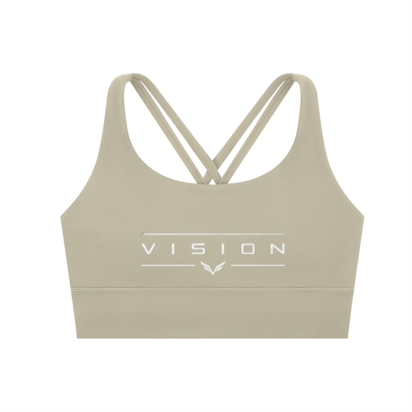 Strappy Criss-Cross Sports Bra