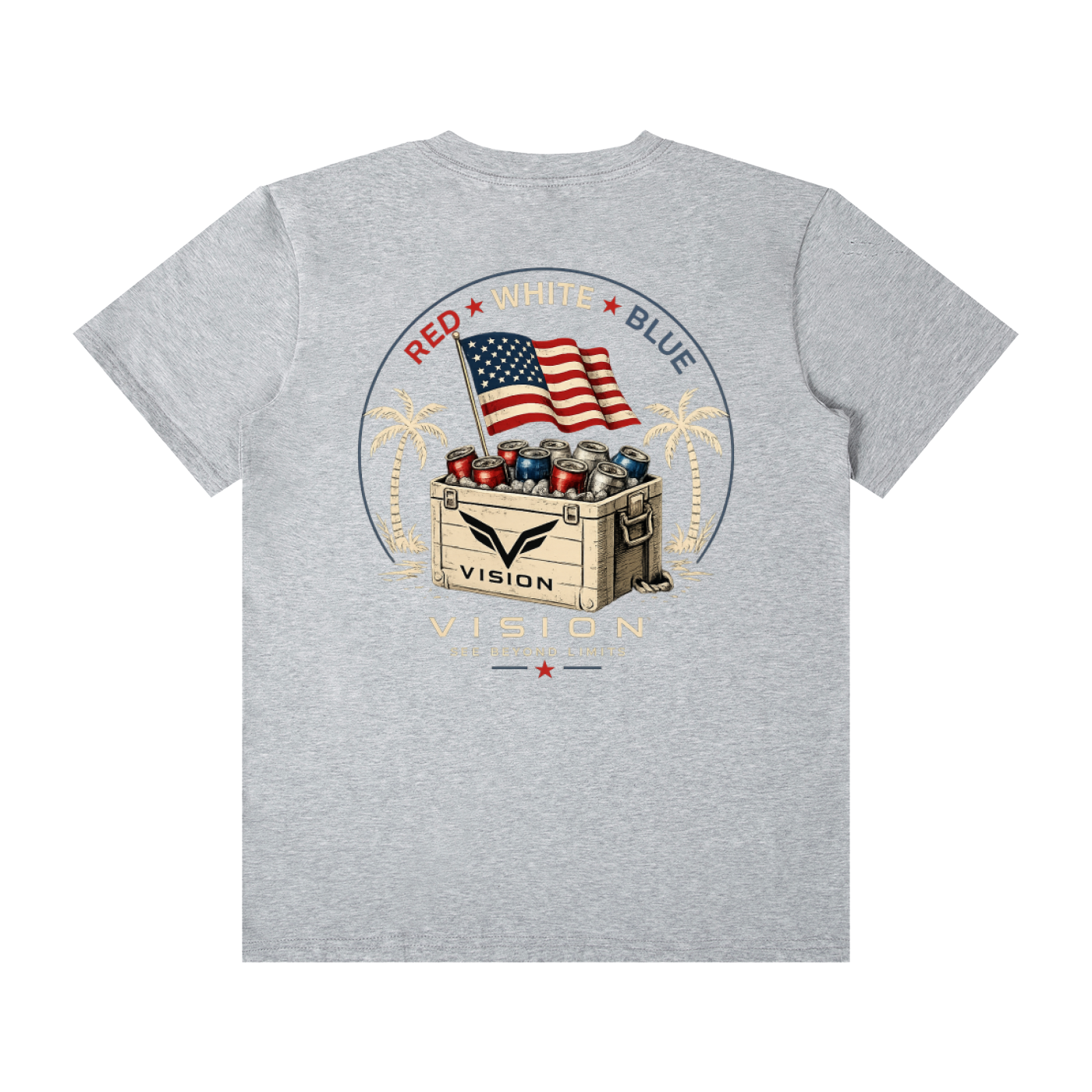 Unisex Classic Crew Neck Cotton T-Shirt