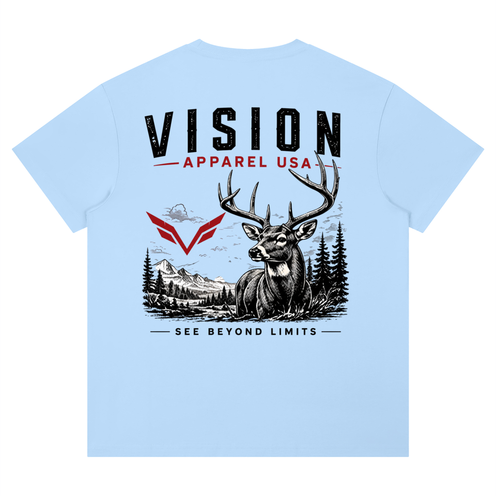 Vision deer graphic tee