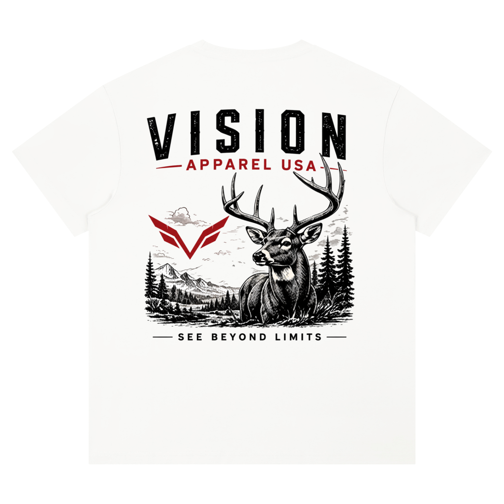Vision deer graphic tee