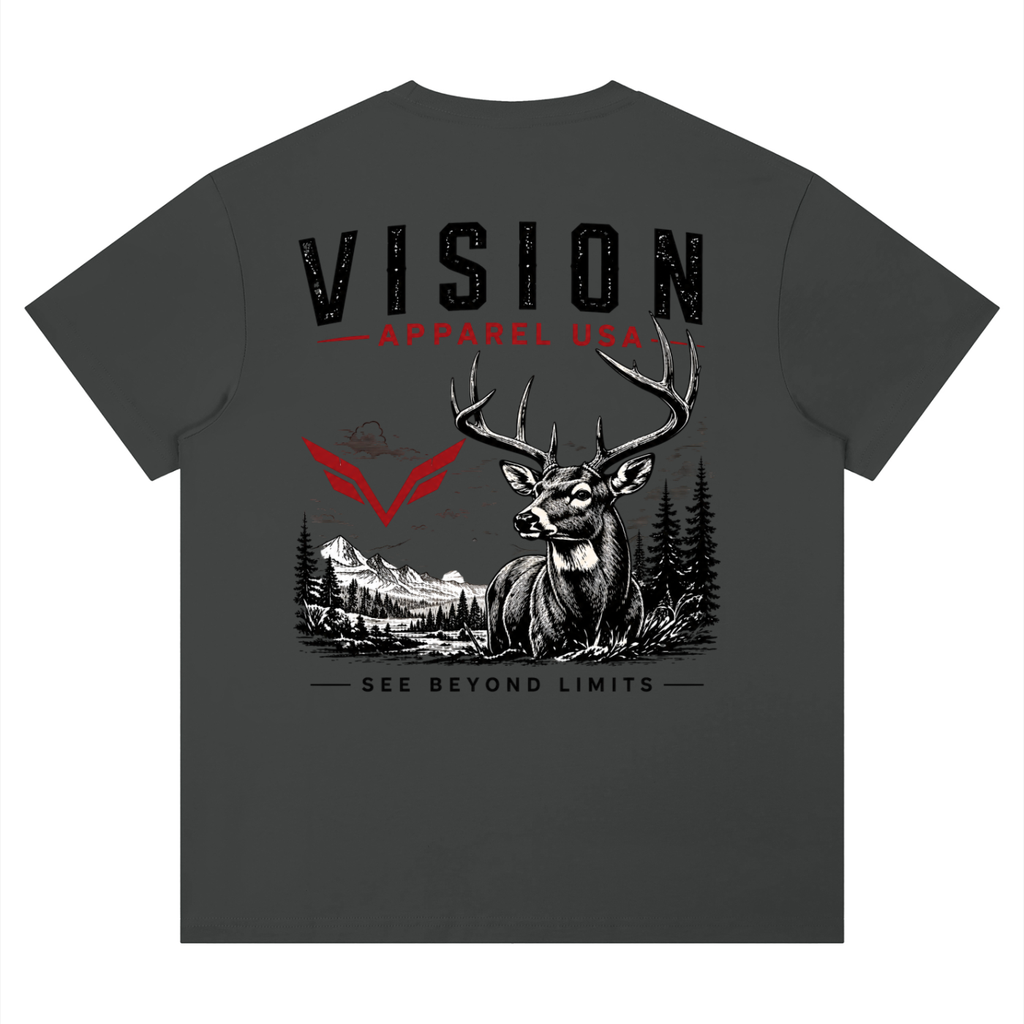Vision deer graphic tee