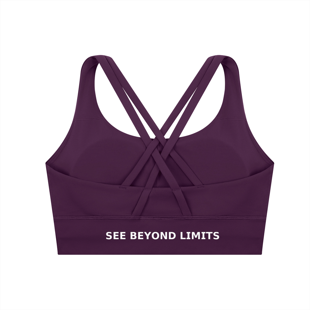 Strappy Criss-Cross Sports Bra