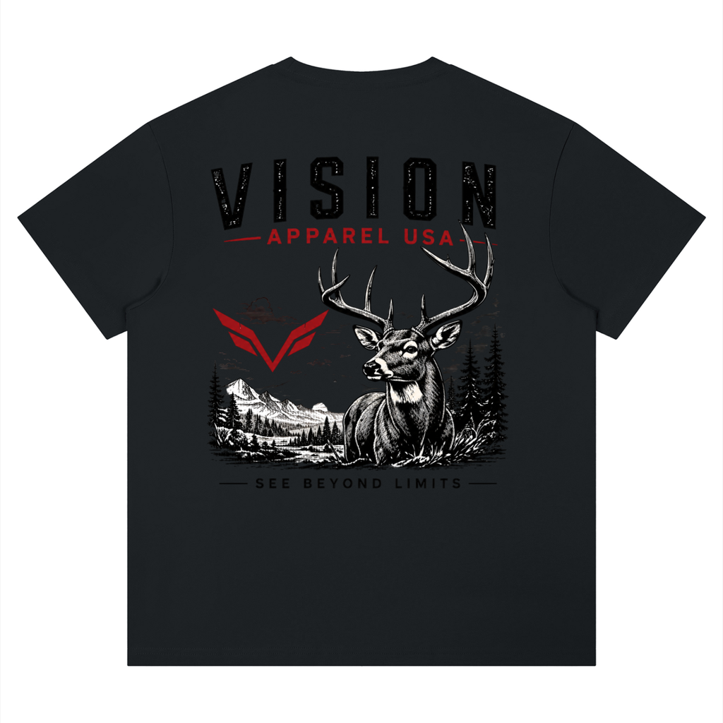 Vision deer graphic tee