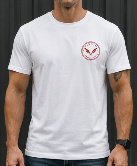 Unisex Vision graphic flag t-shirt
