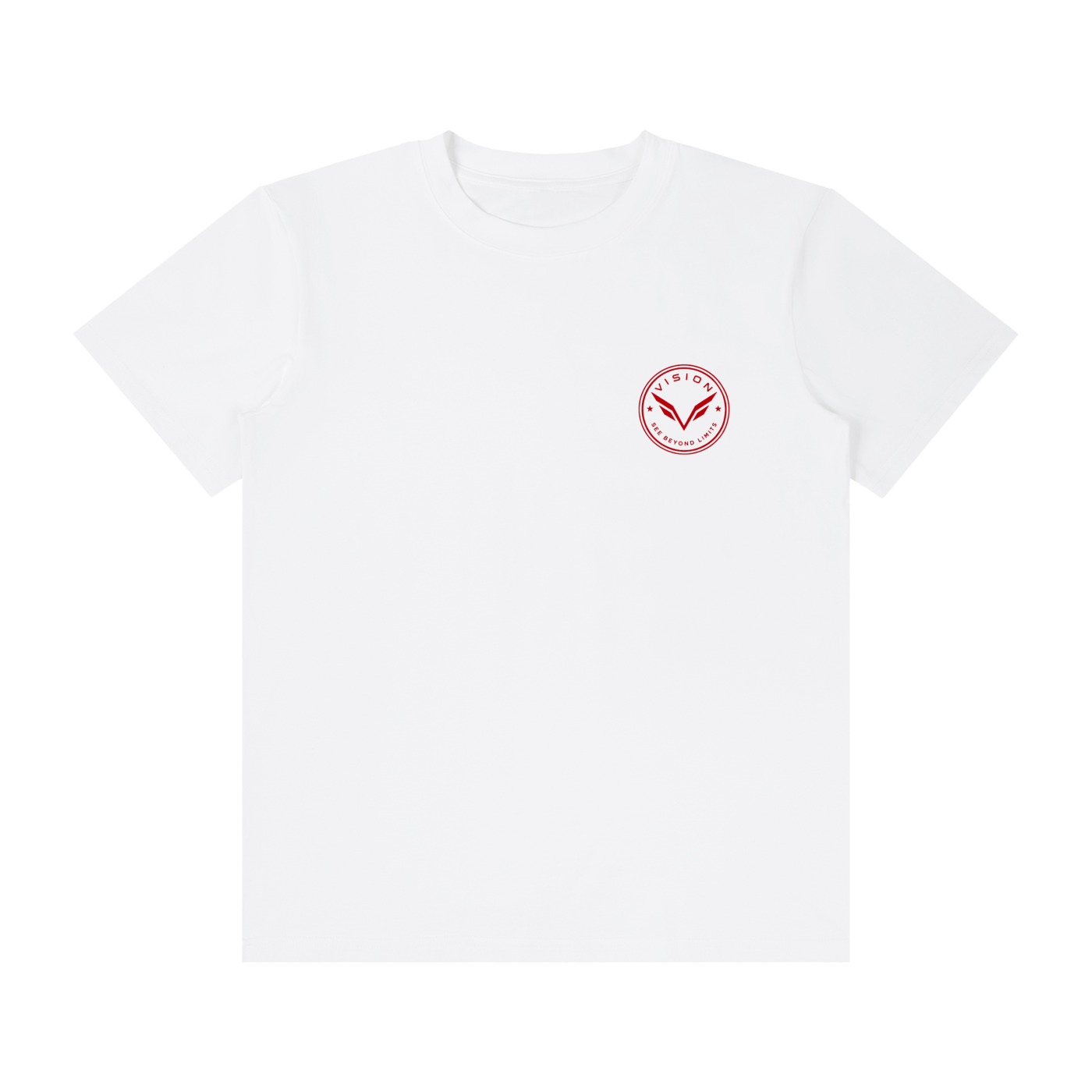 Vision classic flag crew tee